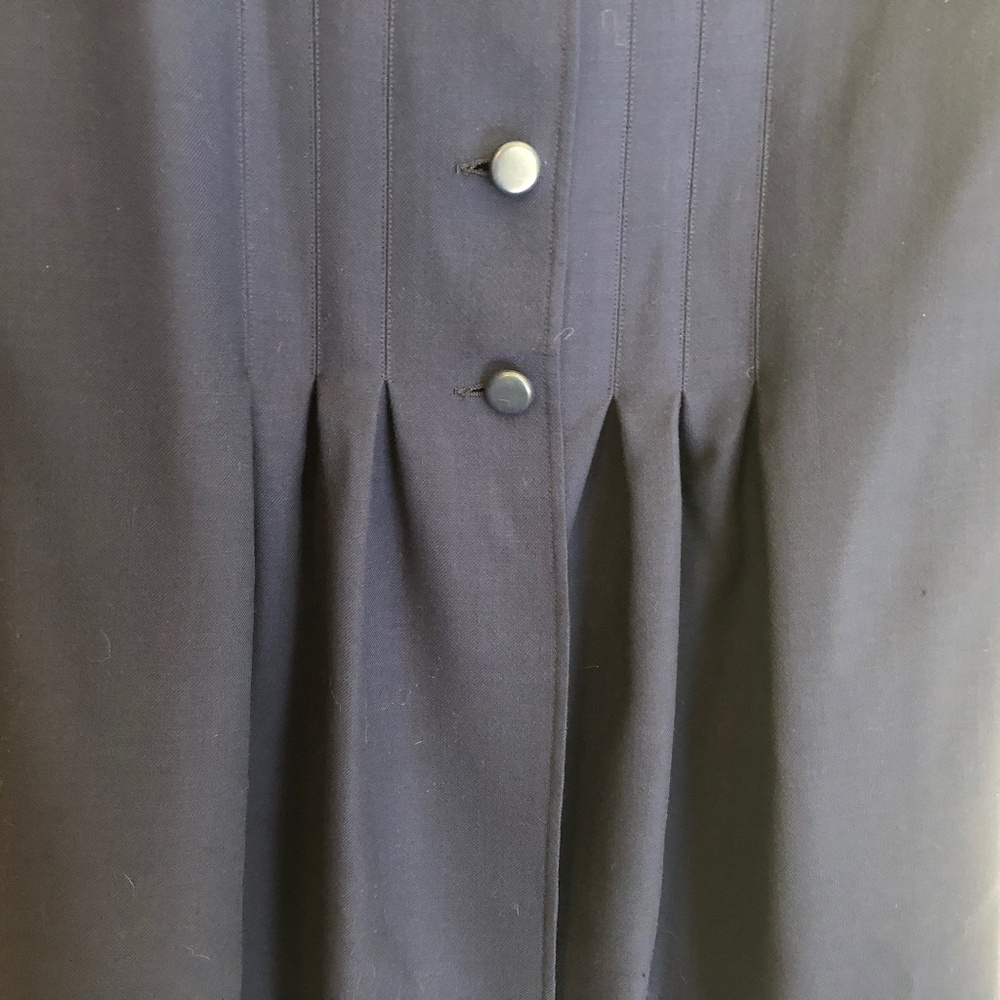 Givenchy Unlined Coat - Navy - Picture 5 of 9